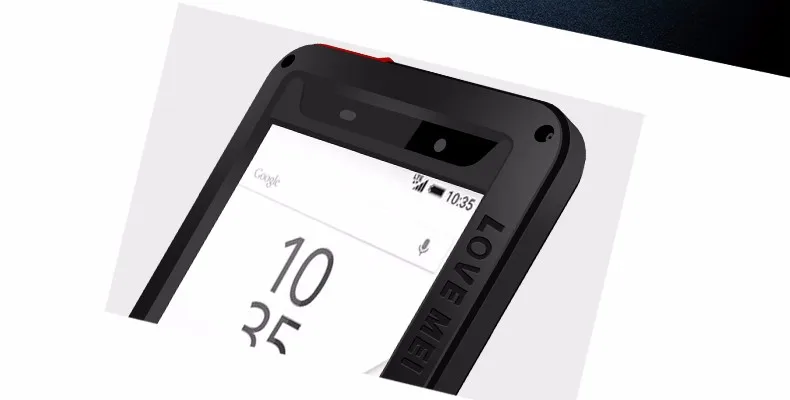 Защитный противоударный водонепроницаемый чехол LOVE MEI для sony Xperia Z4 Z5 Premium Compact 360 градусов полный защитный чехол