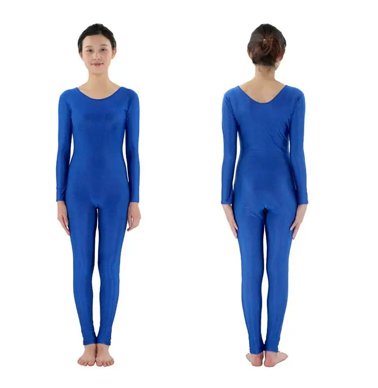 Colour 16 Высокое качество, спандекс, Zentai, для всего тела, Облегающий комбинезон, унисекс, Zentai, костюм, боди, костюм для женщин, трико лайкра, Одежда для танцев - Цвет: Colour 16