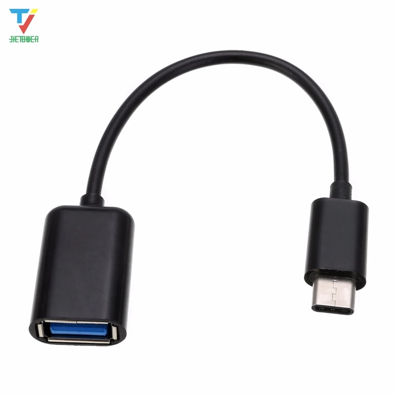 

300pcs/lot 16.5cm Mini Type C OTG Cable Adapter USB 3.1 Type-C Male to USB 2.0 A Female OTG Data Cable Cord Adapter wholesale