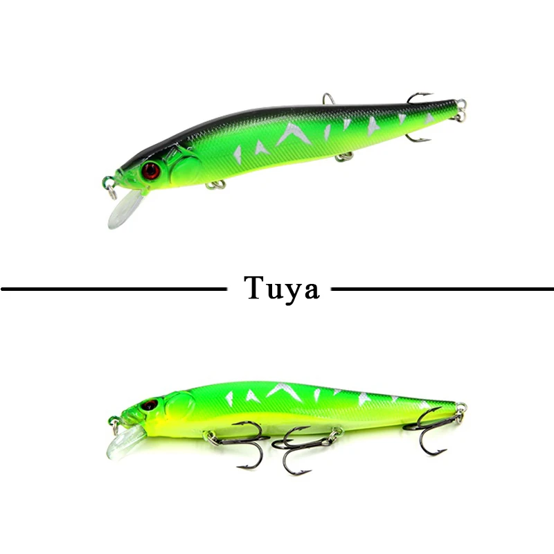 TUYA Big Jerkbait Воблер для мелкой рыбы рыболовные приманки верхняя вода искусственная приманка троллинг рывок приманки Морская Лодка игра Калтер бас 13 см 26 г