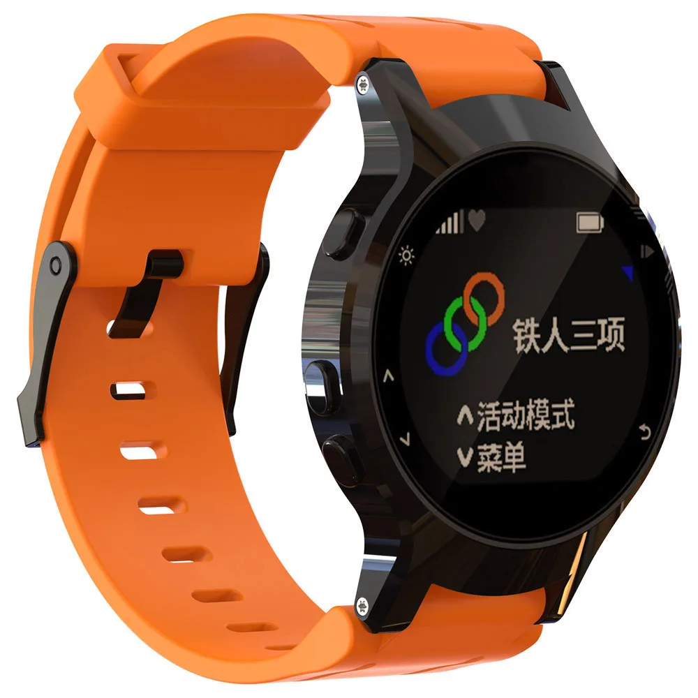 Силиконовый сменный ремешок для наручных часов+ чехол для Garmin Forerunner 225