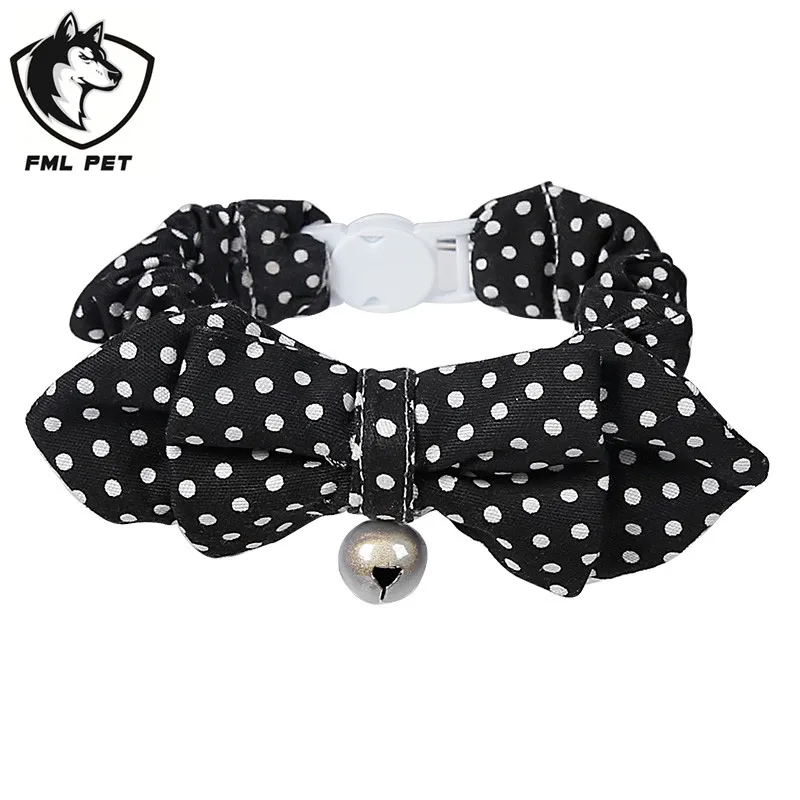 FML Pet хит продаж милые светоотражающие ошейники для кошек цветные воротники в