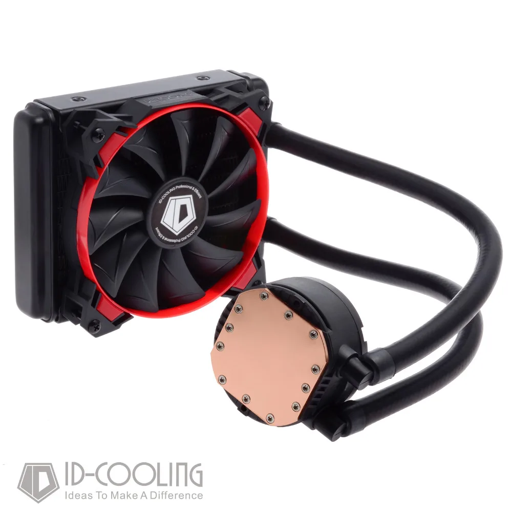 ID COOLING FROSTFLOW 120L кулер для воды уникальный Comet tail светодиодный светильник 120 мм