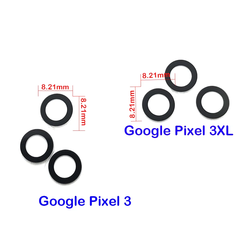 Новый стеклянный объектив для задней камеры Pixel 3 XL / Pixel3|Корпусы и рамки мобильных