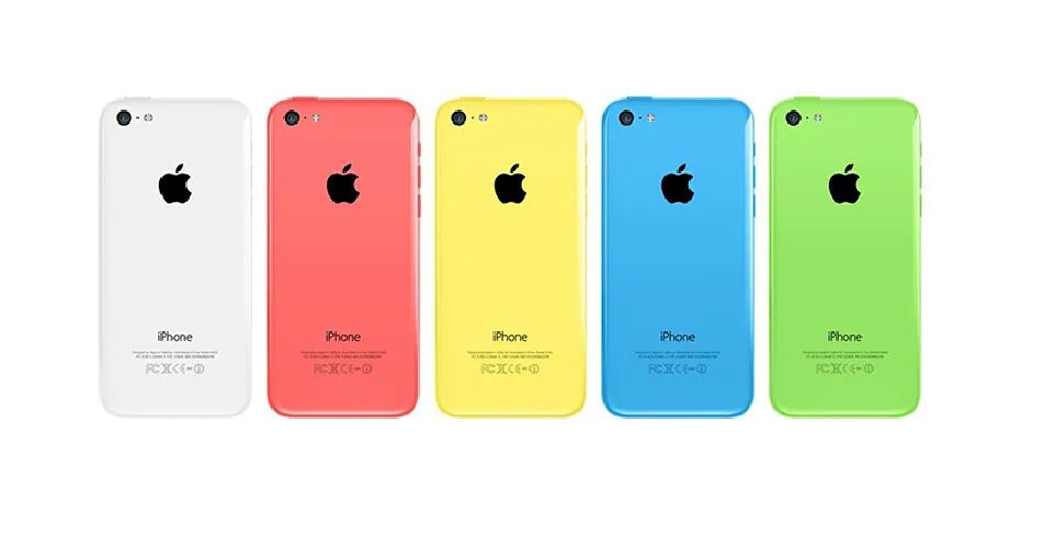 Б/у Apple iPhone 5C 4,0 дюймов экран разблокированный двухъядерный мобильный телефон 8 ГБ/16 ГБ/32 ГБ rom