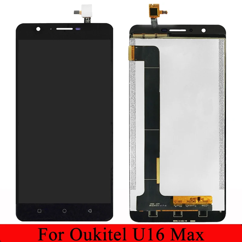 6 0 ''для Oukitel U16 Max ЖК дисплей + сенсорный экран дигитайзер сборка Запчасти