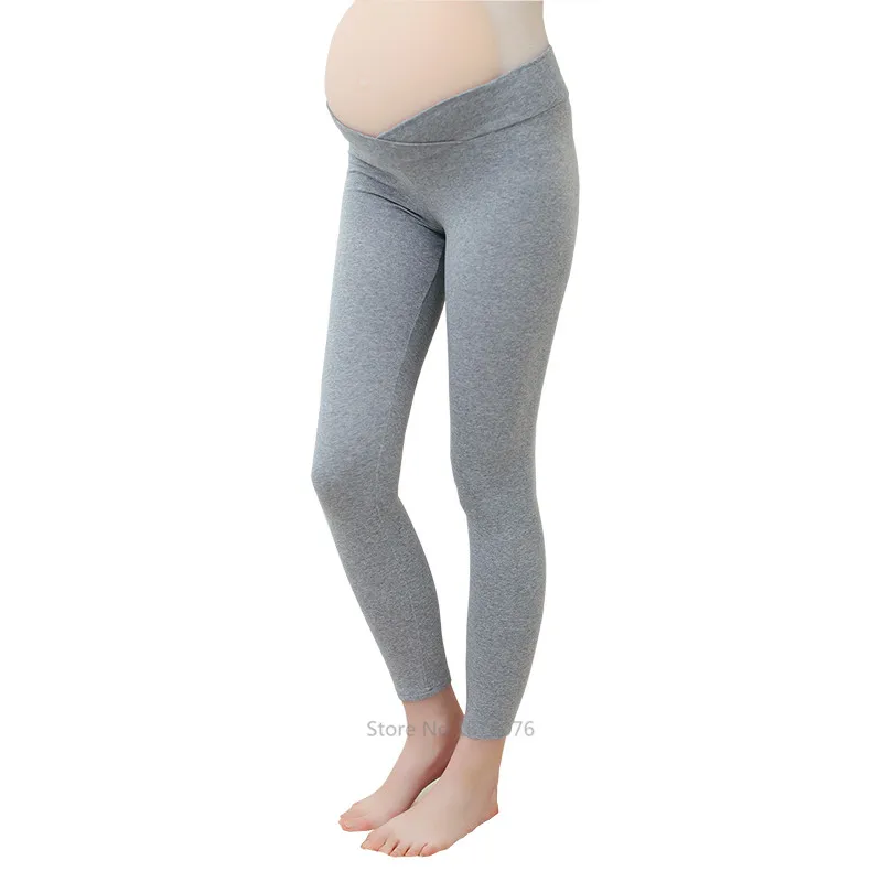 ZTOV 2017 Весна Материнства Леггинсы с Низкой Талией Беременности Живот Брюки Для