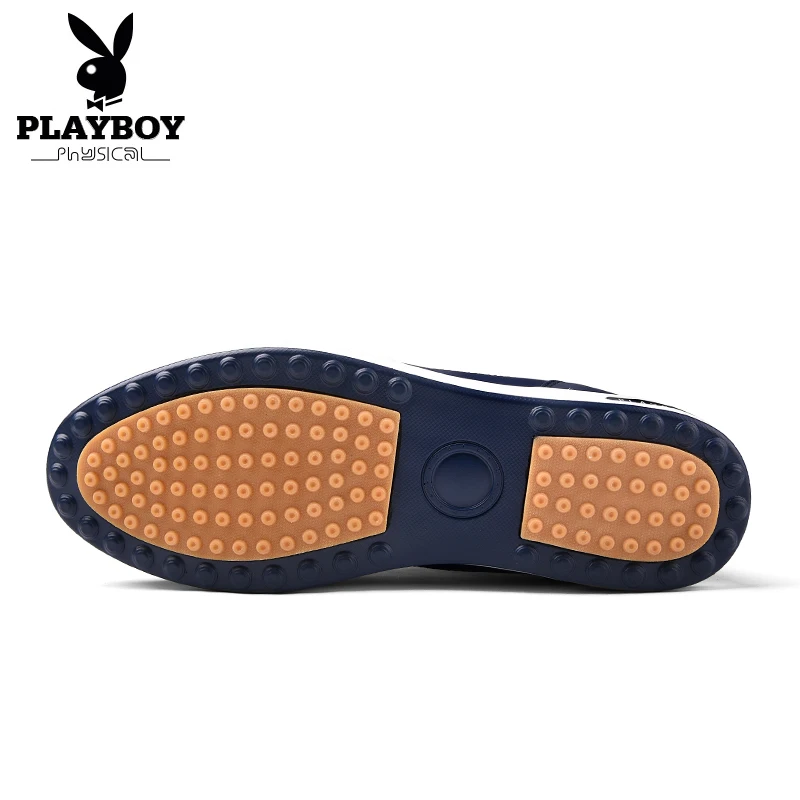 PLAYBOY/большие размеры 39-45; модная повседневная мужская обувь из искусственной кожи; обувь из искусственной кожи со складками на шнуровке; мужская повседневная обувь; DA75103