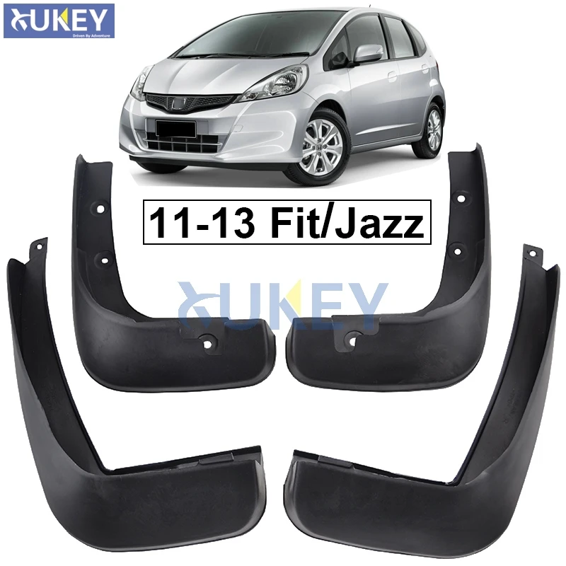 Для Honda Fit / Jazz 2011 2012 2013 набор люков литые Брызговики Передняя и задняя