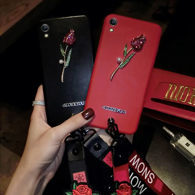 XA2 ультра модная розовая наручные ремешком веревка Bling чехол для Sony Xperia XZ Премиум