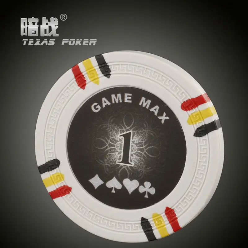 2016 новые Четырехцветные фишки без номинальной стоимости глины для покера монеты