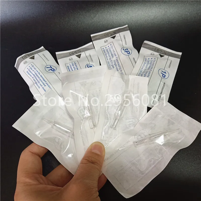 

100pcs Disposable Screw Tattoo Needle Cartridge For Premium Charmant Permanent Eyebrow Lips Machine 1P 3P 3FP 5P 5FP 7FP 7P
