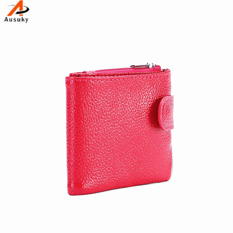 Женский кошелек из натуральной кожи короткий | Багаж и сумки