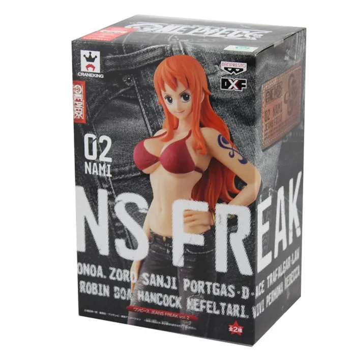 Коллекционная Фигурка героя мультфильма One Piece Nami ПВХ фигурка в джинсах | Игрушки