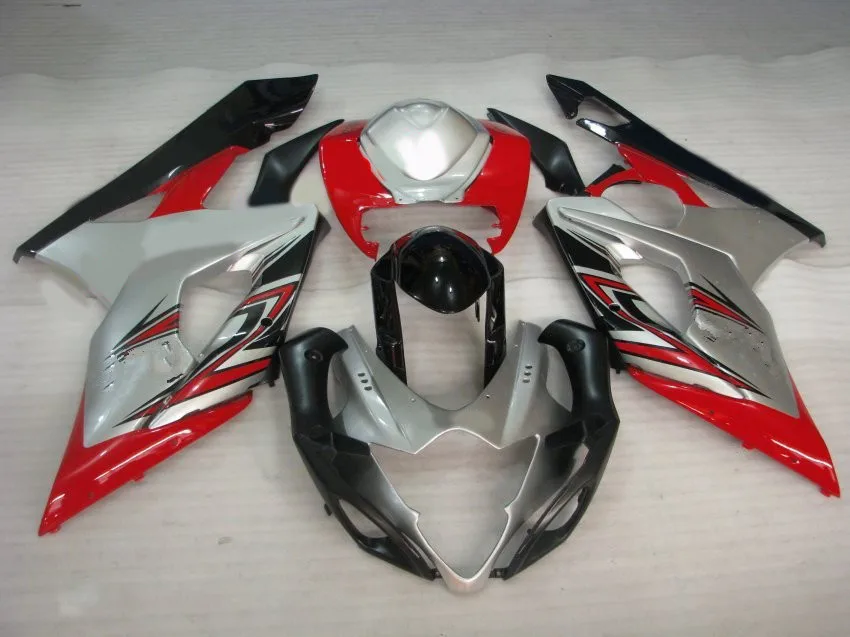 Комплект обтекателей под давлением для GSXR1000 05 06 GSXR 1000 K5 2005 2006 ABS Красный