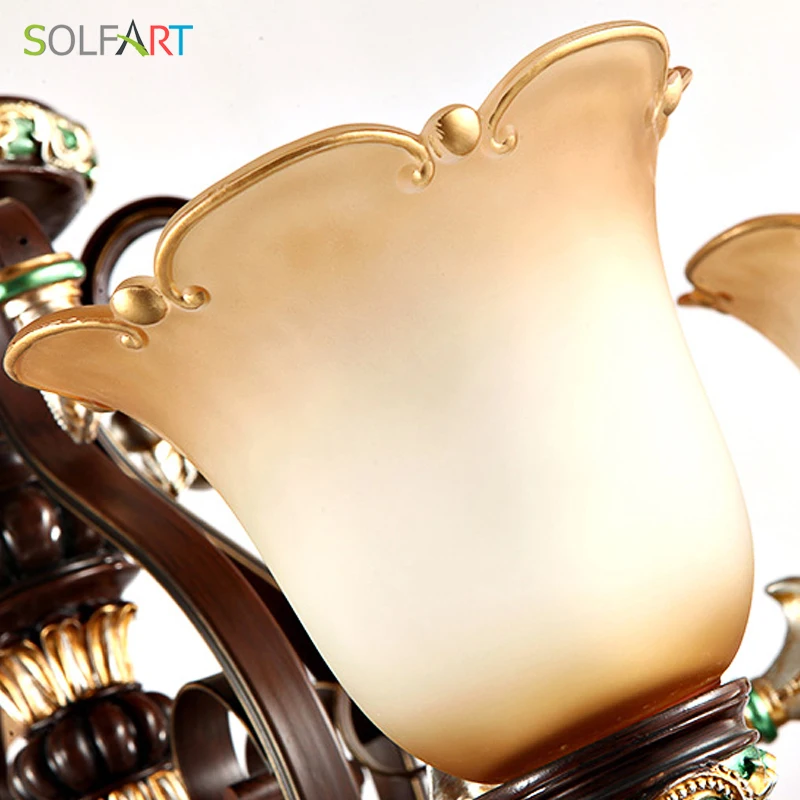 Стеклянная люстра для гостиной блеск винтажное освещение кулон современные