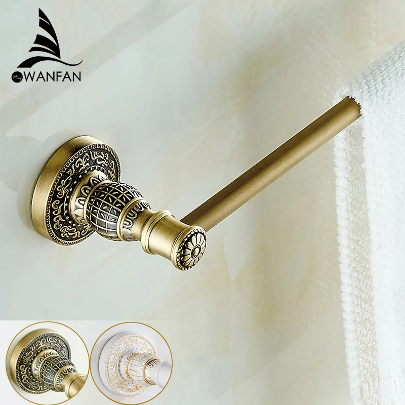 

High Quality Antique/White Wall Mounted Single Towel Bar/Towel Holder Bathroom Hardware,Bathroom Accessories SL-7801