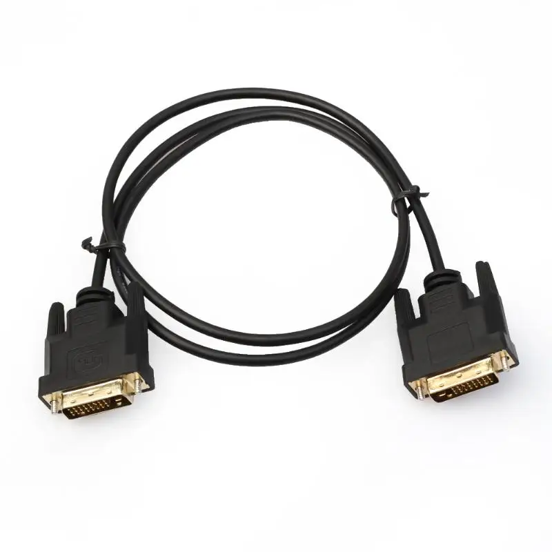 1 м 8 3 5 цифровой монитор HDMI DVI D для Золотой мужской 24 + Pin Dual Link ТВ кабель TFT FW1S|Кабели
