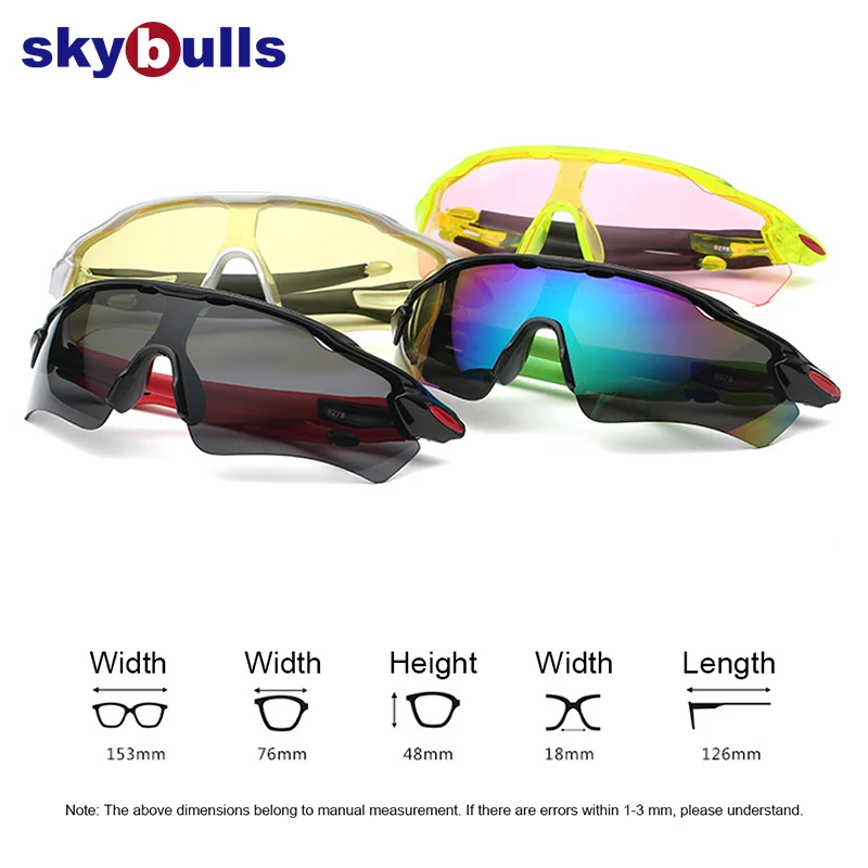 Skybulls унисекс велосипедные очки UV 400 ветрозащитные мужские спортивные