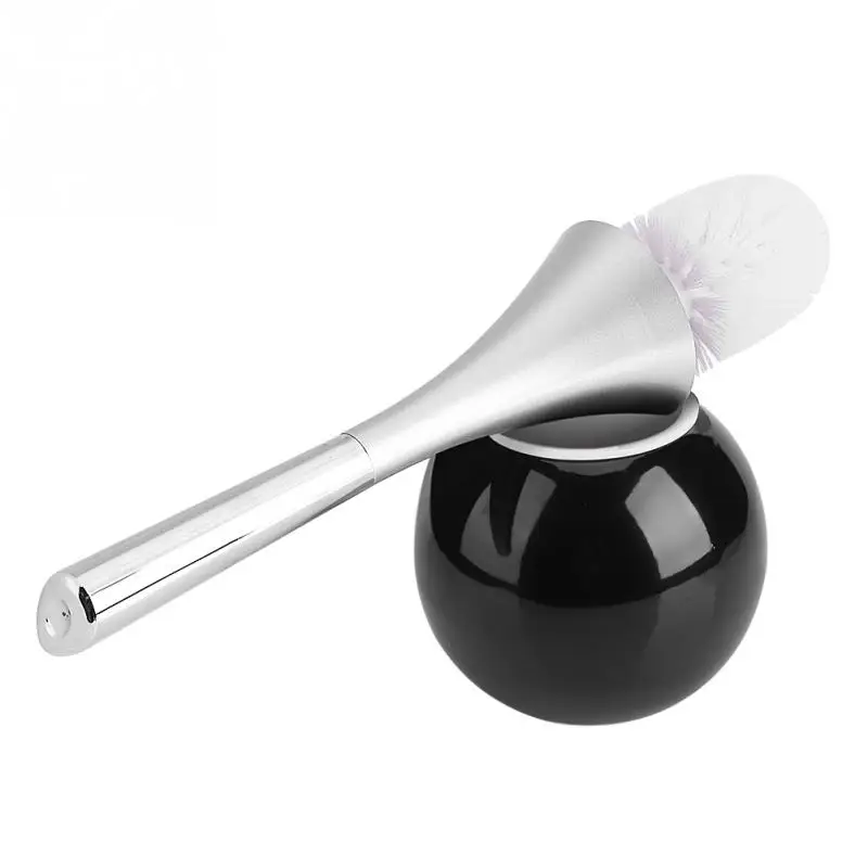 

Bathroom Cleaning Brush Toilet Brush Holder Toilet Brush Set Stainless Home Sanitary Bath Brush Plastic Tools Creative #40