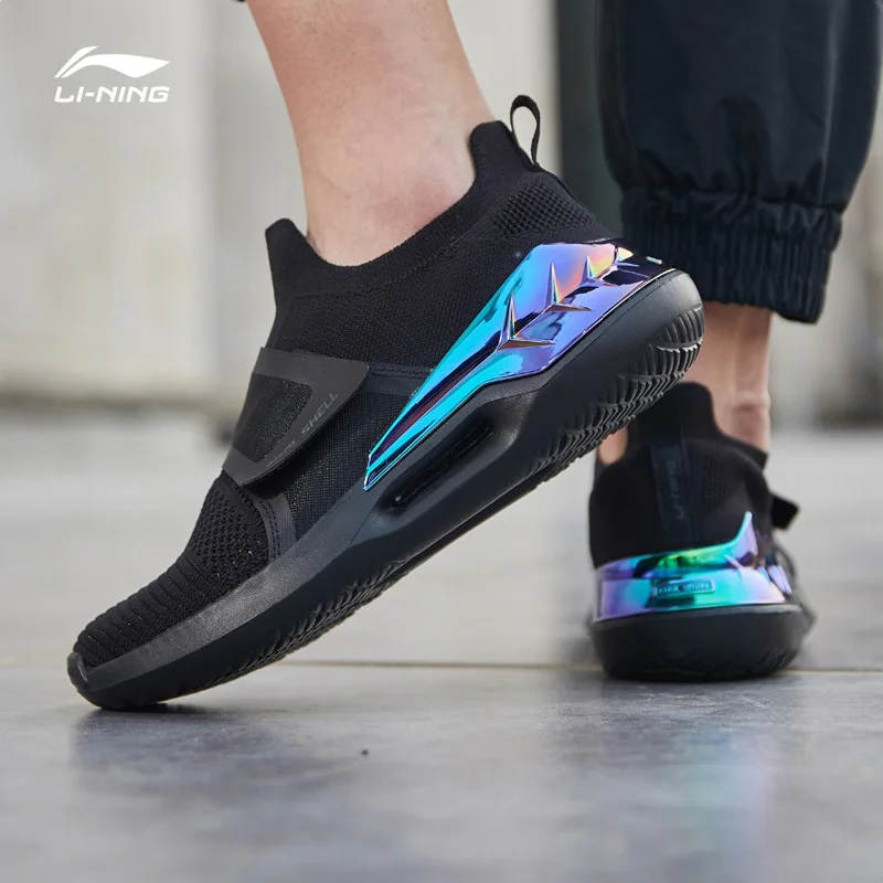 Li-Ning/Мужская обувь Экстра II, классический стиль жизни, Стильная Спортивная обувь с моноволокнистой дышащей подкладкой, светильник, кроссовки AGLP027 YXB295