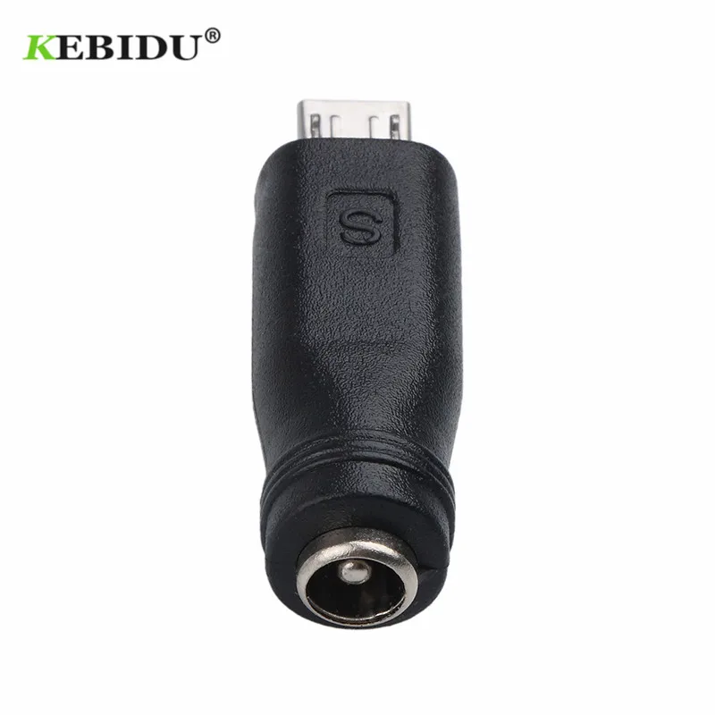 Kebidu 3 шт. 5 5x2 1 мм гнездо к Mini / Micro USB папа Pin DC зарядное устройство адаптер конвертер