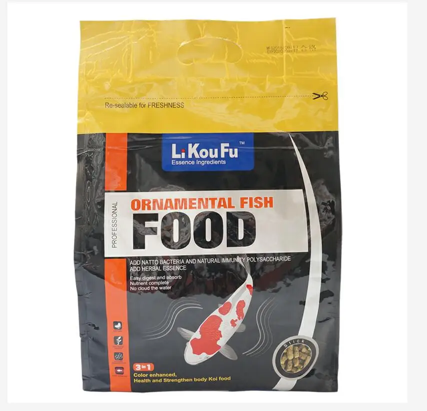 LiKouFu koi кормокорм для карпа декоративная Рыбка Золотая рыбка гиперхромовая