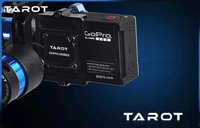 Акция + Бесплатная доставка Новый 2-осевой бесщеточный шарнир для Gopro 2/3 с