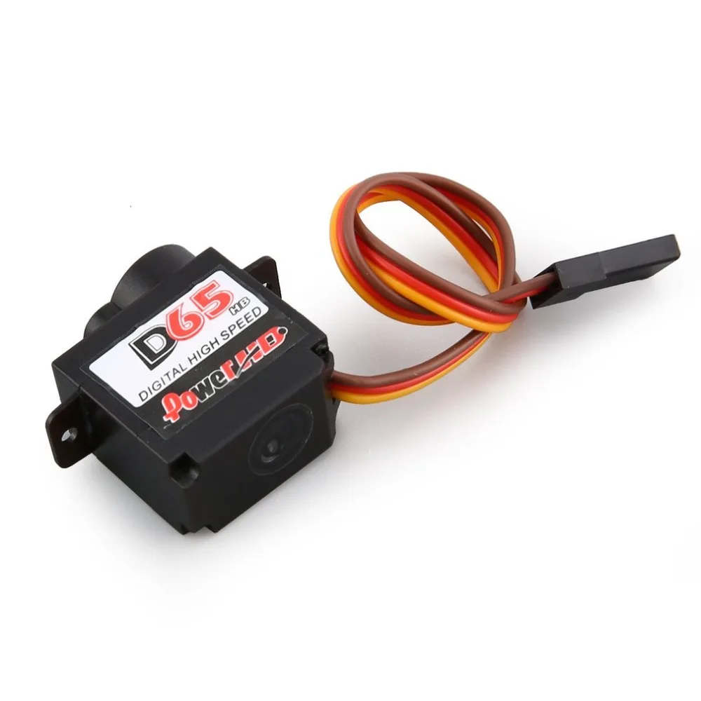 Мощность HD DS65HB 1 5 кг рулевой крутящий момент цифровой пластик шестерни Coreless Servo