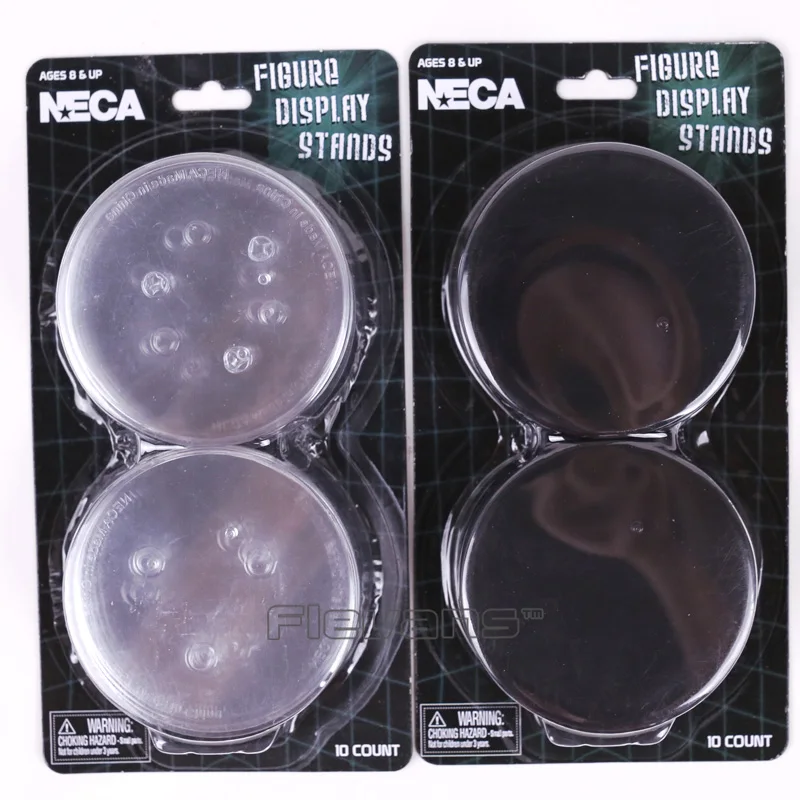 Подставки для фигурок NECA совместимые с большинством экшн 6 9 дюймов черные/белые 10