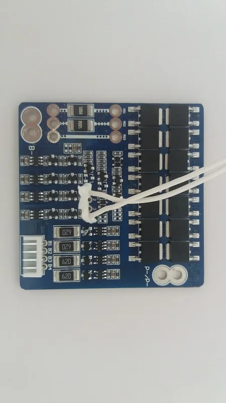 4S 30A LiFePO4 батарея PCM BMS Защитная печатная плата с функцией балансировки для