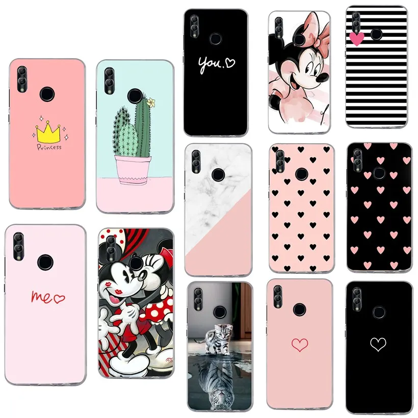For Huawei P20 Lite Case P 20 Cover Soft Silicone Phone P8 P9 2017 Mate 10 Smart 2019 Cases Coque |