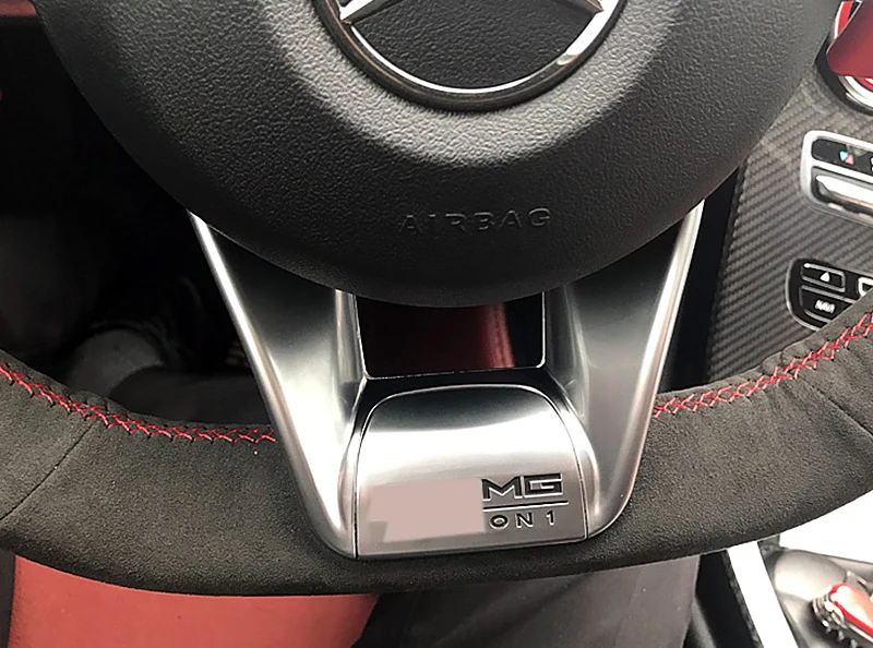 W463 Steering Wheel Low Cover ABS silver G-Class G500 G550 Automotive interior plate A-Style 2013-in | Автомобили и мотоциклы