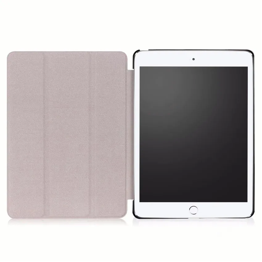 Чехол для iPad 6го поколения, чехол funda для iPad 9,7 /, модель A1822 A1893, жесткая задняя панель из поликарбоната+ PU кожа, чехол-подставка+ пленка+ ручка