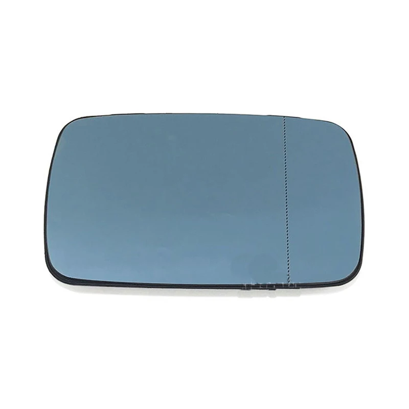 

Car Replacement Left Right Blue Heated Wing Mirror Glass For 320i 330i 325i 525i 2001 2002 2003 2004 L/R