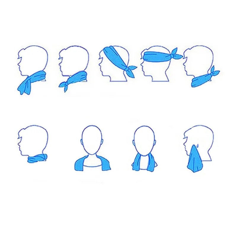 LDAJMW спортивное охлаждающее быстросохнущее портативное полотенце | Дом и сад