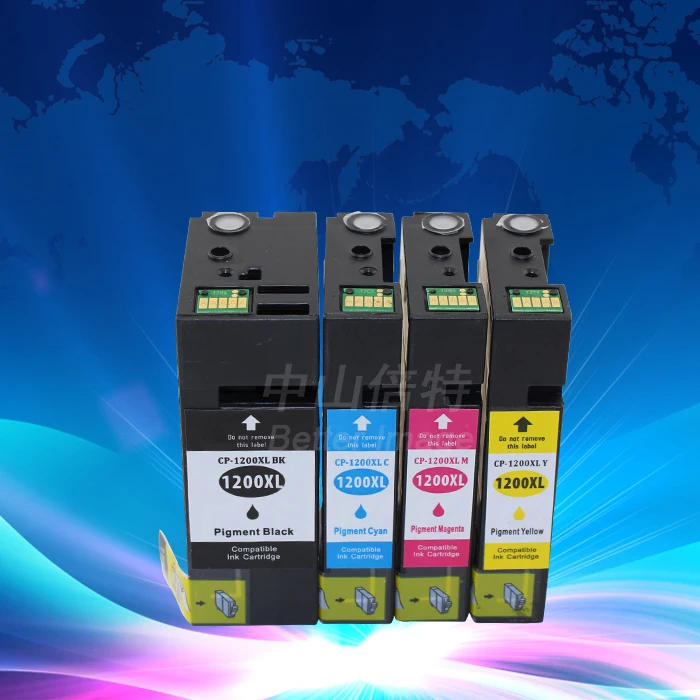Чернильный пакет 1BK + 1 набор PGI 1200XL пигментных картриджей PGI1200XL для Canon MAXIFY MB2020