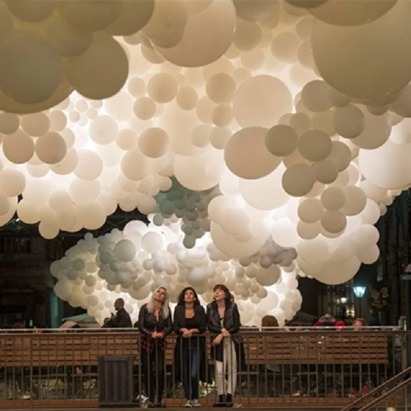 

White Latex Balloon Sea of Clouds 5inch 10inch 12inch 36inch Wedding Birthday Party Decor Helium Balloon Latex Globos