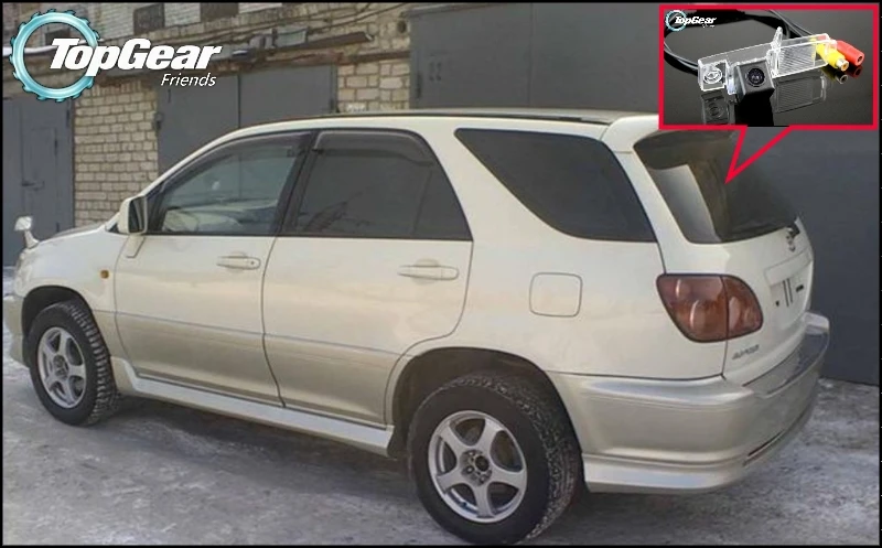 Автомобильная камера заднего вида для TOYOTA Harrier 1998 ~ 2003 Высококачественная TopGear