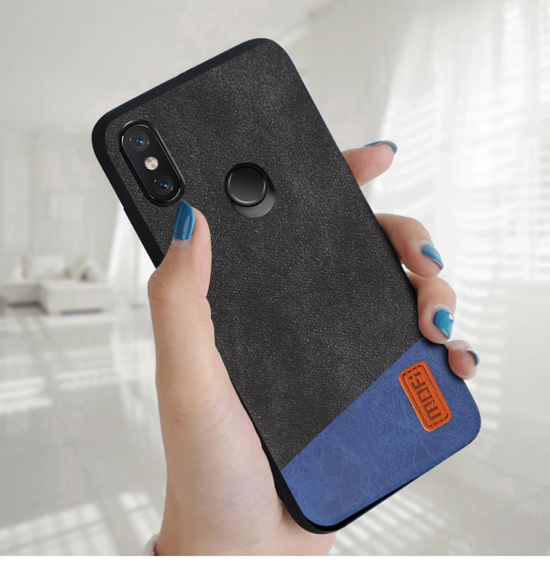 Чехол для xiaomi mi 8, чехол MOFI mi 8 SE, тканевый чехол-накладка для xiaomi mi 8 explorer edition, полный Чехол mi 8SE, деловой чехол
