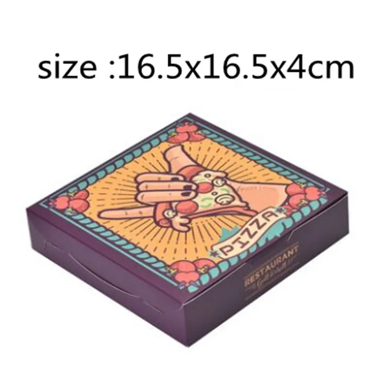 Новая распродажа 5 шт. 16 5x16 5x4 см/23x23x4 см коробка для сыра пиццы новая чистая может