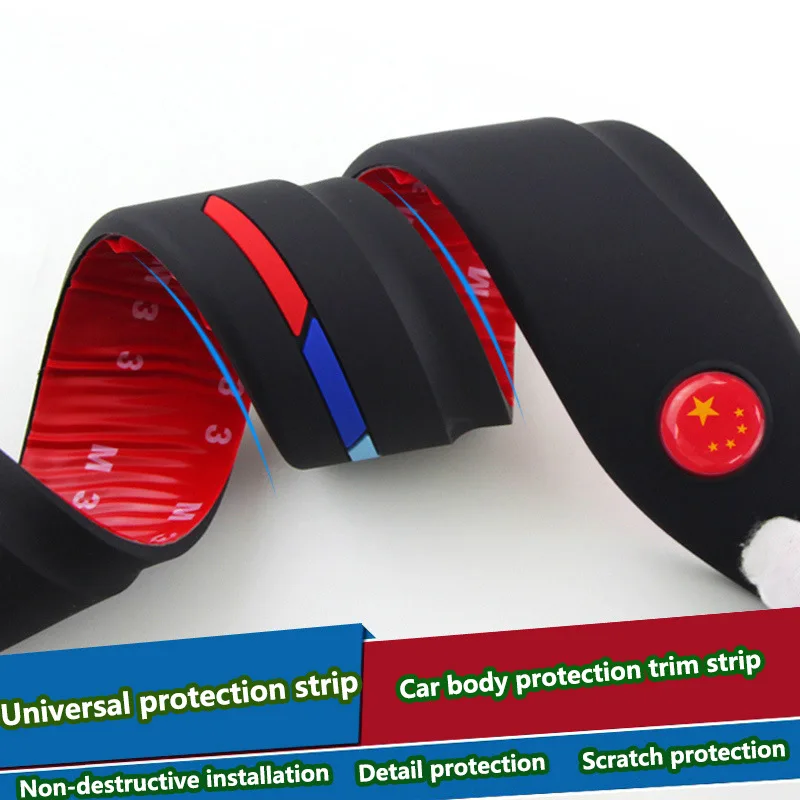 

Car accessories styling door decoration strip waist line anti-collision strip for SsangYong korando kyron rexton 2 rodius actyon