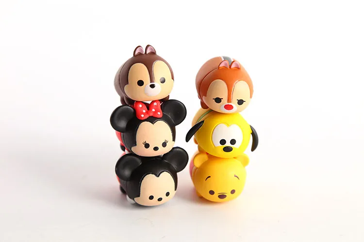 10 шт./лот 3 8 см tsum игрушки с изображением Дональда Винни Дака милый эльф кукла для
