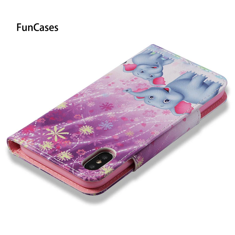 Large Size Magnet Button Phone Case For Apple iPhone X XS XR 2017 2018 PU Leather Covers iPhoneXS Max Full Housing TPU Cases | Мобильные
