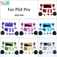 yuxi chrome dpad r1 r2 l1 l2 buttons for sony dualshock 4 pro slim wireless controller jds 040 new version