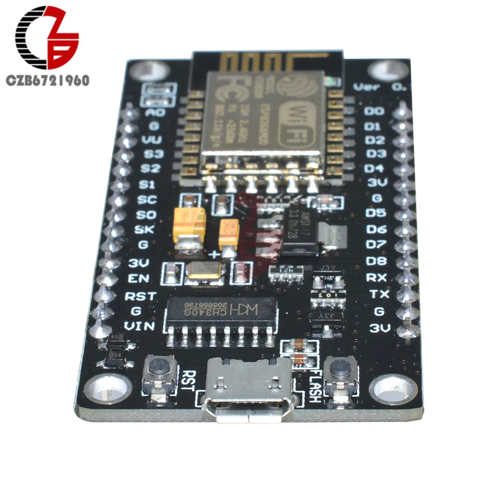 ESP8266 ESP-12E CH340G CH340 V3 беспроводной Wifi макетная плата Micro USB Repalce CP2102 разъем для Arduino NodeMCU