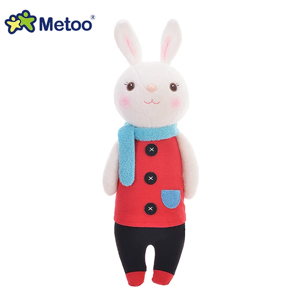 Coats red Tiramisu Кролик милые набивные игрушки для детей мальчик девочки дети подарок на день рождения компаньон плюшевые Мультяшные животные Metoo кукла - Цвет: Coats red
