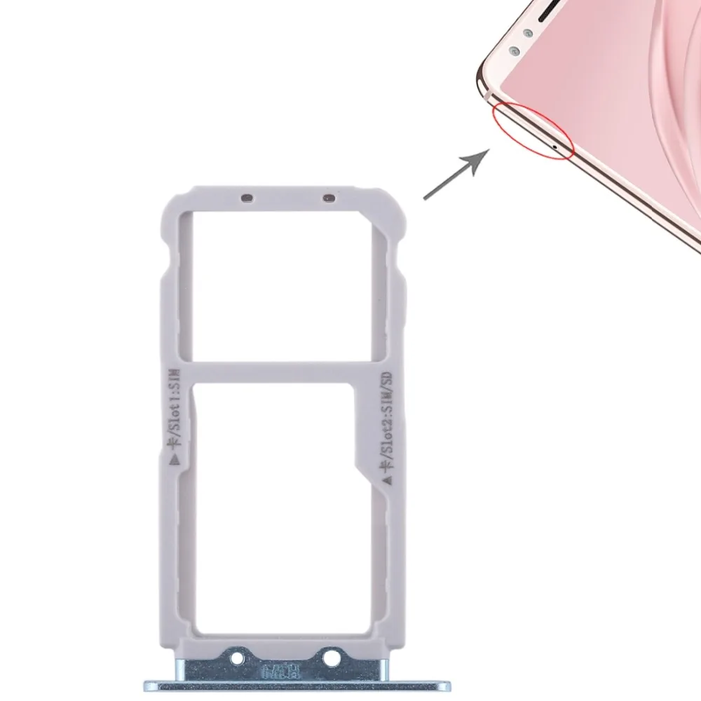 Новинка для Huawei Nova 2s 2 лоток sim карты/лоток карт памяти Micro SD Запасные