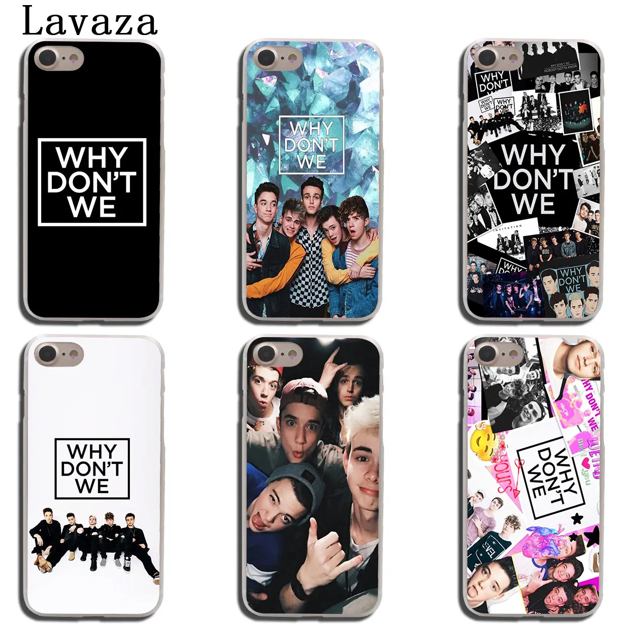 Жесткий чехол для телефона Lavaza Why don't we для iPhone XR XS X 11 Pro Max 10 7 8 6 6S 5 5S SE 4S 4