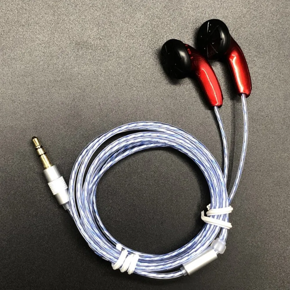 Наушники-вкладыши FENGRU DIY EMX500S с плоской головкой сделай сам наушники HiFi басами DJ